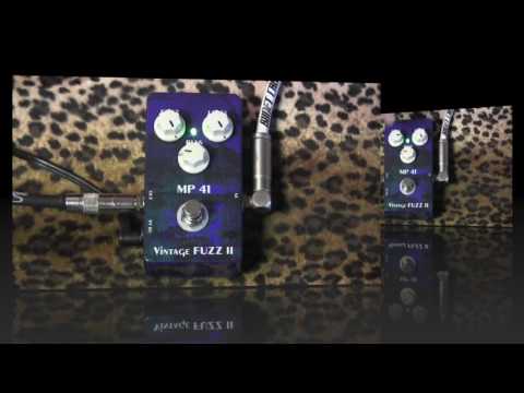 Doc Music Station MP 41 Vintage FUZZ II pedal demo with Vola Guitars EVE