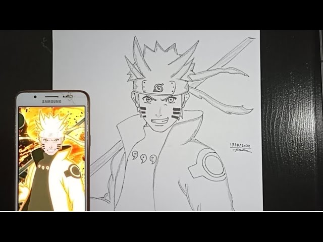 COMO DESENHAR ANIMES.  Anime sketch, Naruto sketch drawing