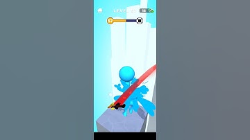 Sword play Level 57 - Ninja Slice Runne‪r‬ Gameplay Solution Walkthrough