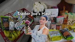 $200 Trader Joe's Grocery Haul! My Favorite Healthy Plant Based Staples From Trader Joe's