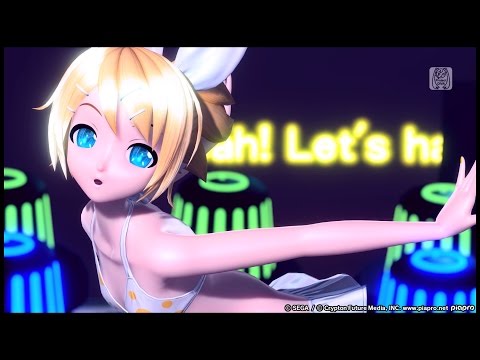 アゲアゲアゲイン【鏡音リン：スイムウェア（しましまビキニ）】