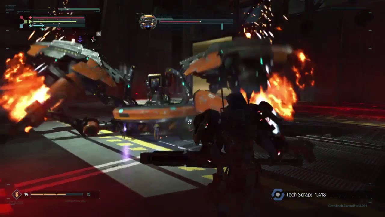 Boss 2 - Firebug + Firebug Throttle [The Surge]