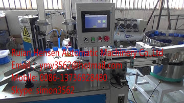 5 gallon cap foam liner inserting machine,cap washer wadding machine,cap lining machine
