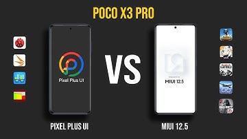 Pixel Plus UI vs MIUI 12.5 on Poco X3 Pro (Benchmark & Gaming Test)