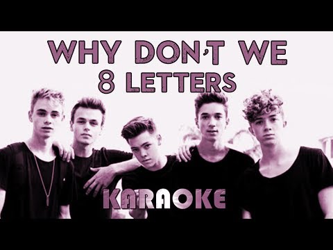 why-don"t-we---8-letters-|-higher-key-piano-karaoke-version-instrumental-lyrics-cover-sing-along