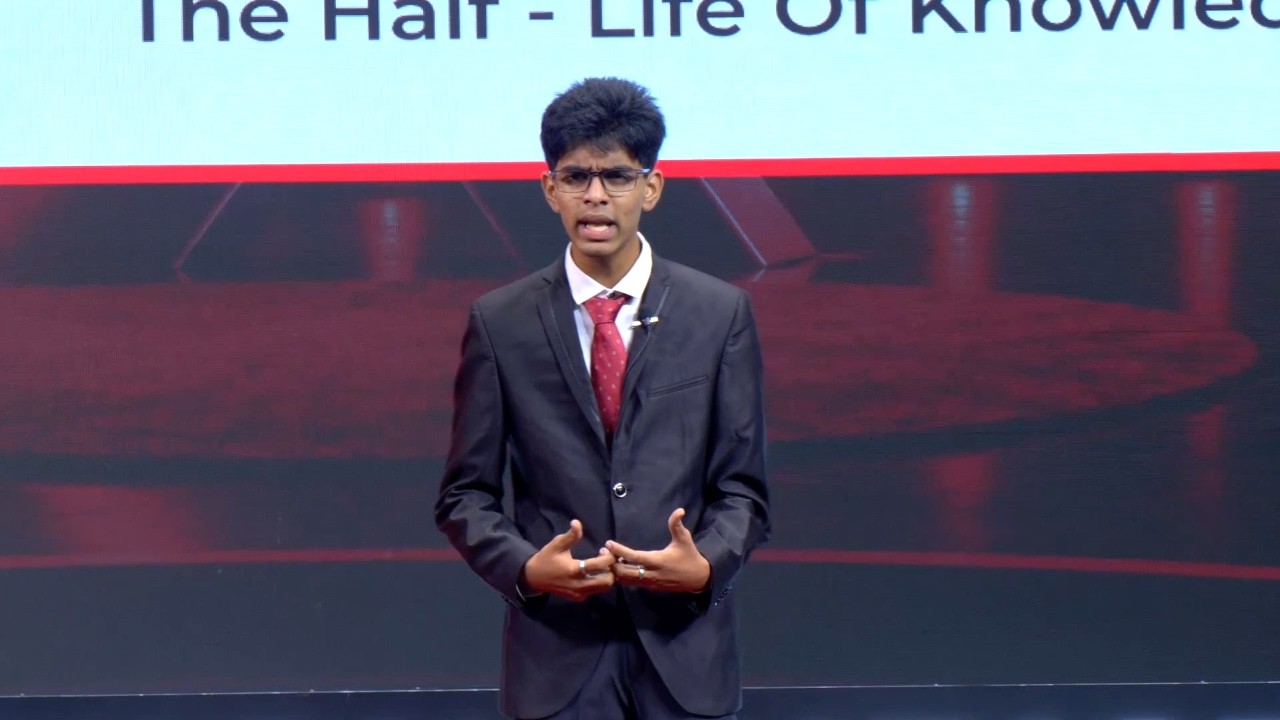 The Half-Life of Knowledge | T Mohammed Arshan | TEDxUnion Christian Public School Youth
