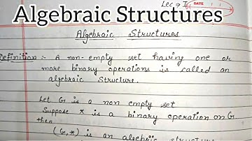 Algebraic Structures in Discrete Mathematics| Binary Operation | Binary Composition | Group Theory