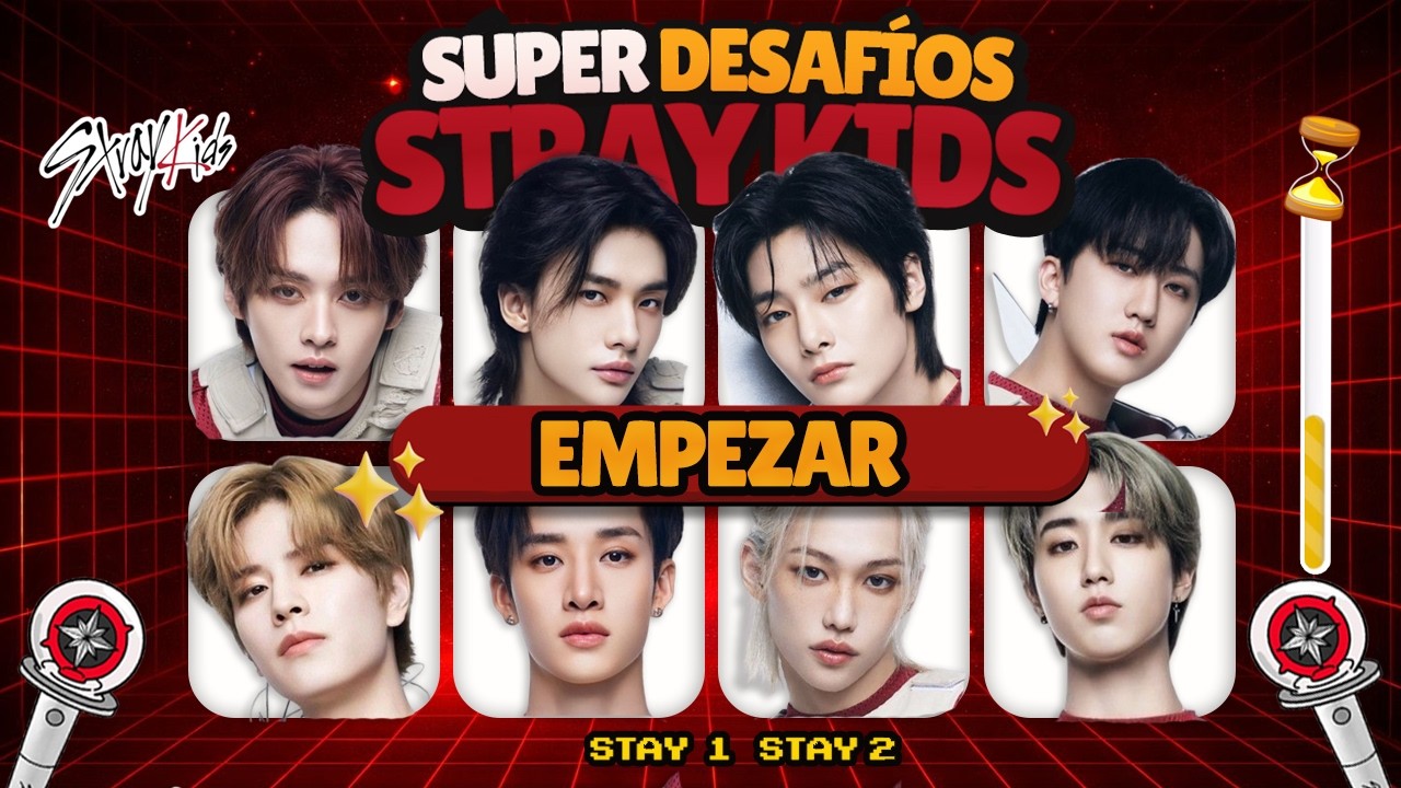 SUPER DESAFÍOS de Stray Kids 🎮🔥 | ¡Solo las STAY de Verdad Logran Completarlo! ⭐