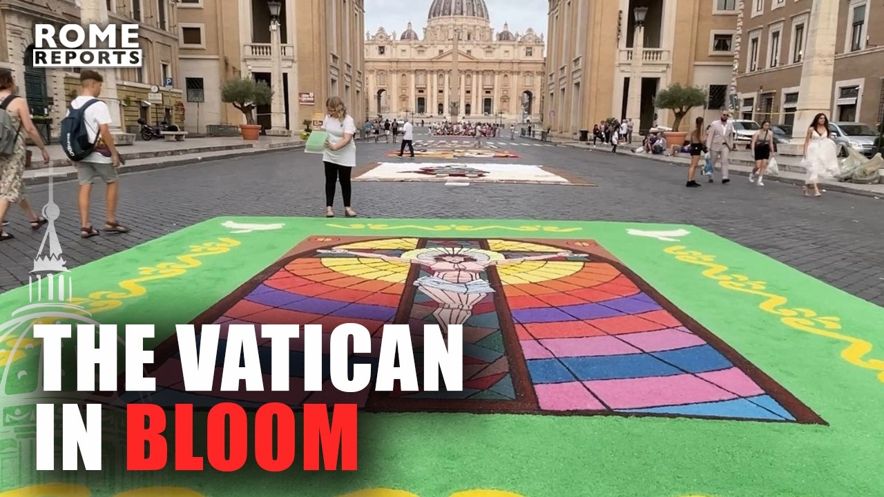 The Vatican in Bloom: The Great Infiorata for the Feast of Saints Peter and Paul
