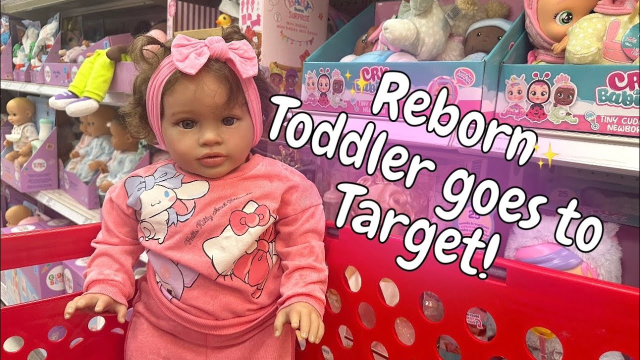 Вожу своего малыша-новорожденного на шопинг в Target! | Реалистичная прогулка с малышом за игрушк...