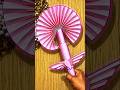 Paper sheet fan easy craft ideas for kids #shorts #ytshorts #viral #kids #trending #fans #diy #ideas