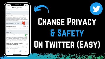 How to Change Privacy & Safety on Twitter !