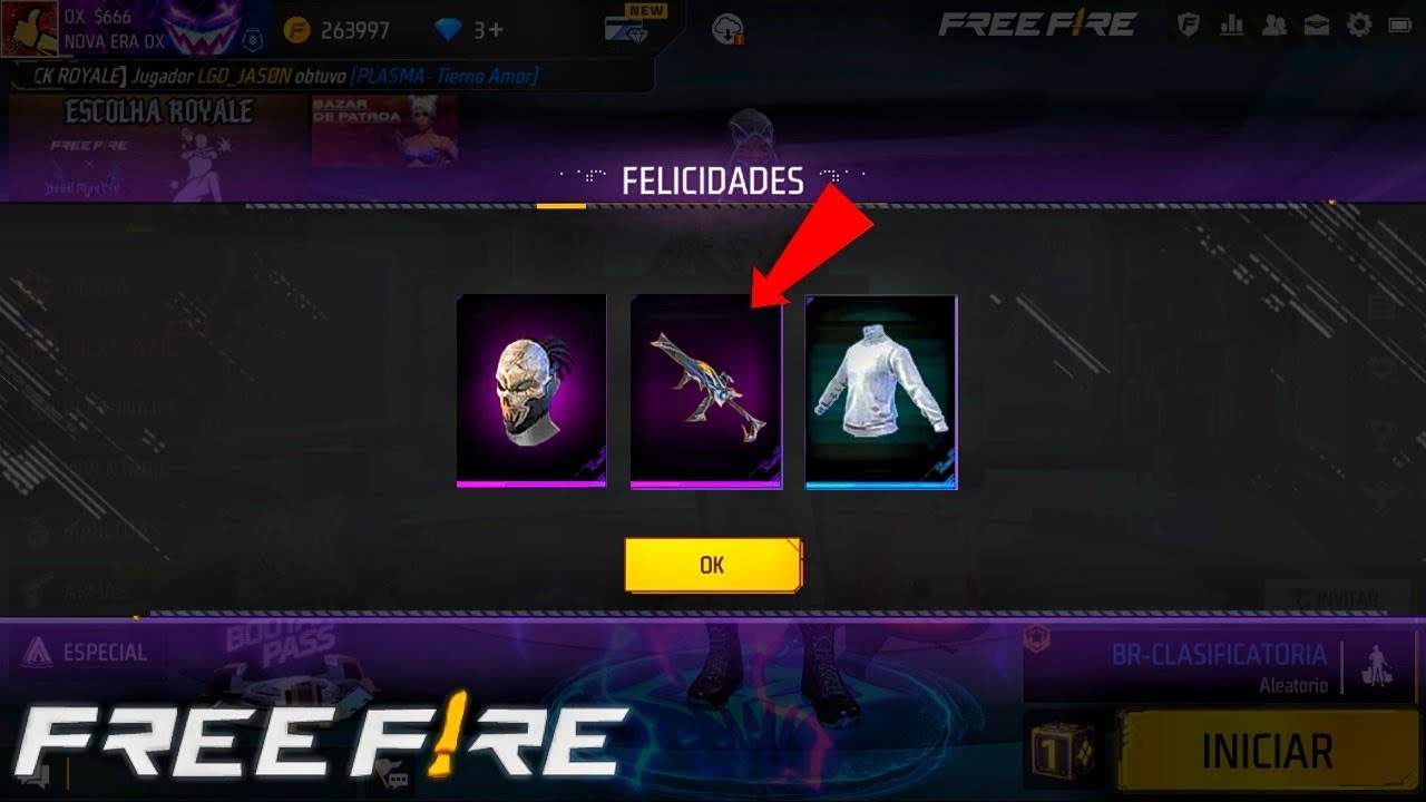 URGENTE! GOLA ALTA DE GRAÇA NO FREE FIRE?! SKINS DO NOVO EVENTO MONSON  ORAKII 