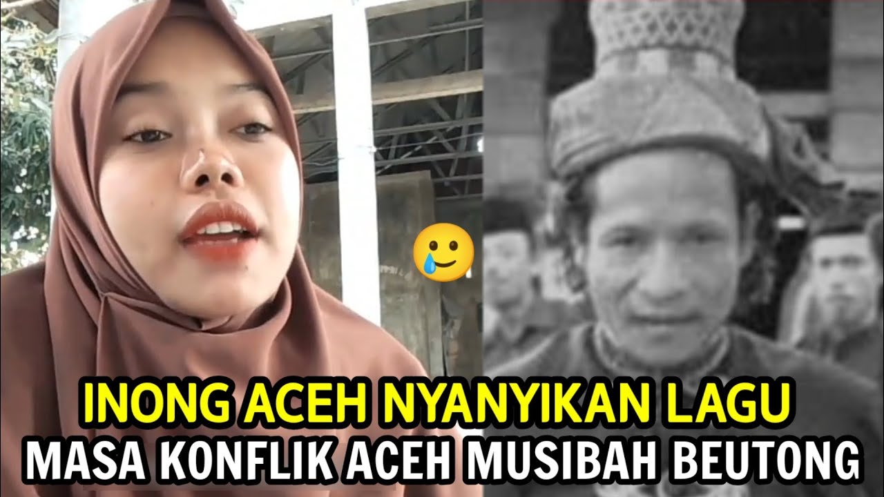 INOENG ACEH NYANYIKAN LAGU MASA KONFLIK ACEH || MUSIBAH BEUTONG