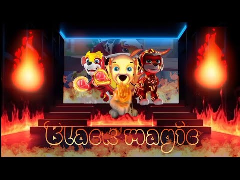 Black magic 🪄 | marshall edit Paw Patrol mighty pup powers 🦸‍♀️🐾