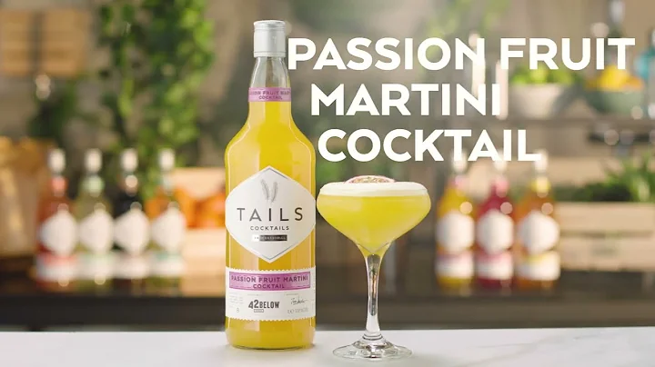 Tails Cocktails - Professional Range -  Passion Fruit Martini Cocktail