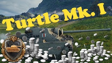 World of Tanks Turtle Mk. 1 gameplay | WoT Turtle 1