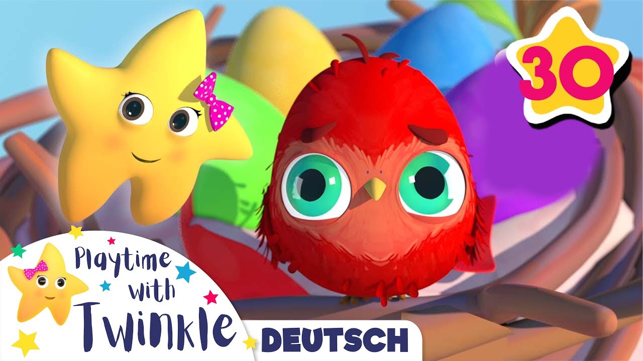 Lerne mit Twinkle und den Vögeln | Kinderlieder | Little Baby Bum Deutsch | Cartoons für Kinder