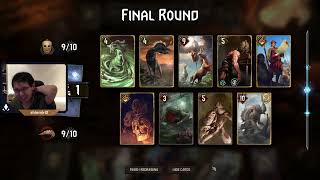 Necromancer's Tome Fits This Deck So Well! Gwent Pro Rank Gameplay