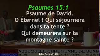 DIMANCHE 19/05/2024 NANI ATAKAYE ENDA MBINGUNI PAR LE Fr. BAHATI PHILIPPE