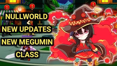 AQW PRIVATE SERVER (NULLWORLD) RECENT UPDATES + NEW MEGUMIN CLASS!!