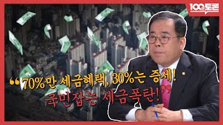 [100분토론] 부동산 세금, 어떻게 거둬야 하나 - ‘국민 잡는 세금폭탄’