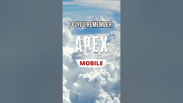 Do you remember Apex Legends Mobile?