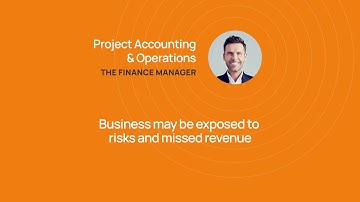 Kantata SX: Project Accounting & Operations – The Finance Manager