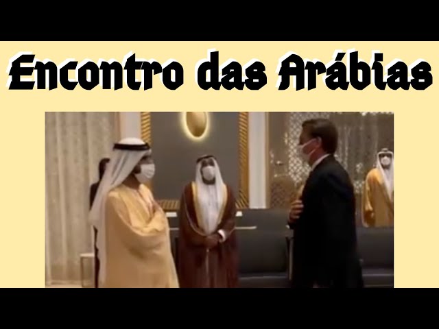 sddefault De olho em investimentos bilionários no Brasil, Xeque dos Emirados Árabes recebe Bolsonaro (veja o vídeo)