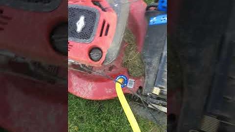 Does the mower deck clean out  actually work