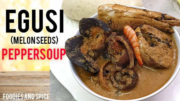 Egusi Pepper soup #stayhome #withme #cookwithme