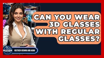 Can You Wear 3D Glasses With Regular Glasses? - NextGen Viewing and Audio