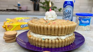 Golden Oreo Cake