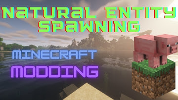 1.19 Minecraft Forge Modding Tutorial - Natural Entity Spawning