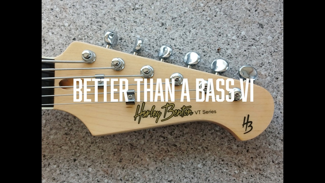 Harley Benton GuitarBass VS 6 String Bass. Better than a Squire