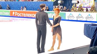 Тиффани Загорски, Джонатан Гурейро. Free dance. 24.12.2021 Чемпионат России по фигурному катанию