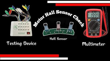 How to check electric scooter motor hall sensor|motor hall sensor check with multimeter|EV Knowledge