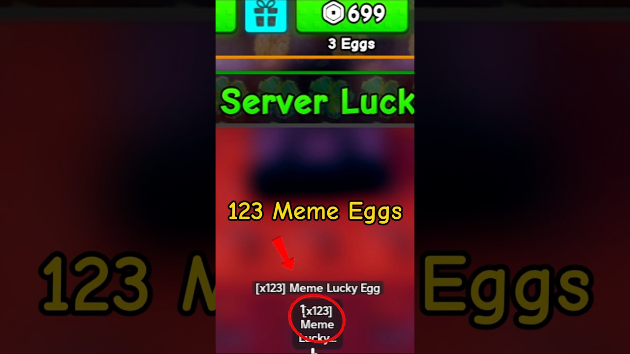 OPENING 123 MEME EGGS ! 