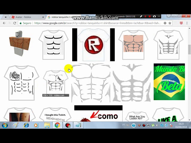 Como Ter Uma Barriga Tanquinho No Roblox Roblox Videos Youtube - tanquinho t shirt roblox