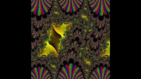 Julia Set Revolution of "Sin(z) + c", radius = 1.077, 9 iterations