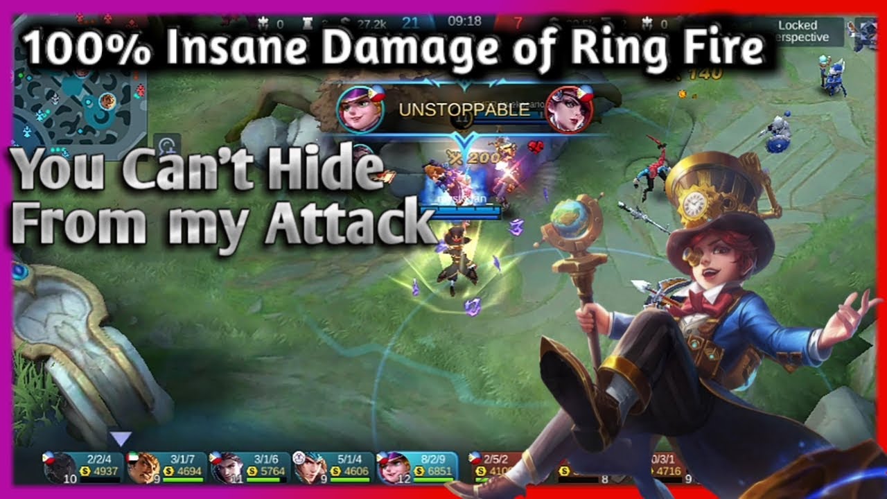 Annoying MAGIC RING OF FIRE| MLBB | Mystogan30 Gaming