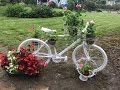 Декор для сада - Велосипед. Upcycling Bikes in the Garden.