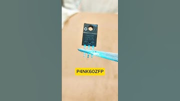 P4NK60ZFP Power MOSFET Testing With Multimeter ❤️ #video #entertainment #diy