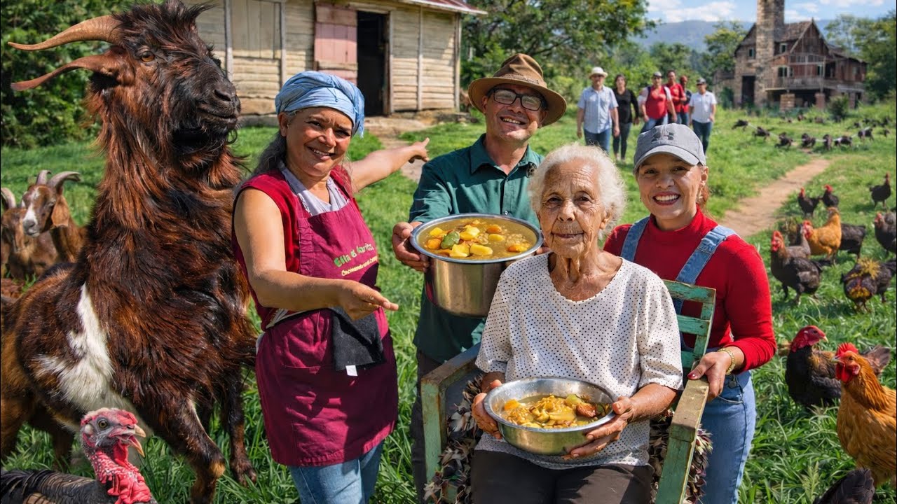 CUANDO hace frio  en el CAMPO  cocinamos SANCOCHO calientico en FAMILIA