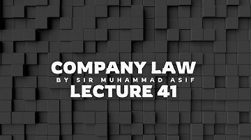 Claw Lectures By sir Muhammad Asif || Lecture 41