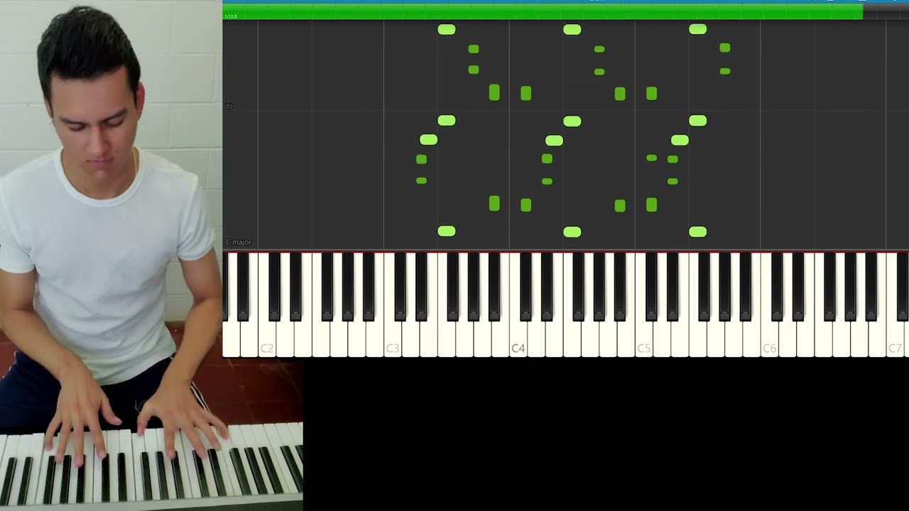 Marito Rivera Hoy tengo ganas de ti (Piano tutorial) - YouTube