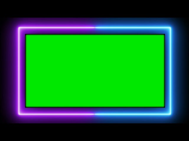 Neon Frame Hello Wednesday Border Text Images