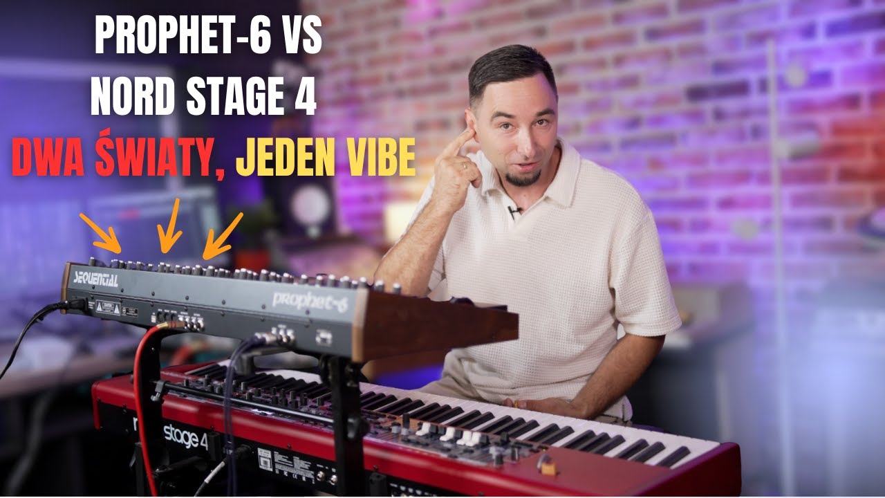 Idealny duet? Prophet-6 kontra Nord Stage 4