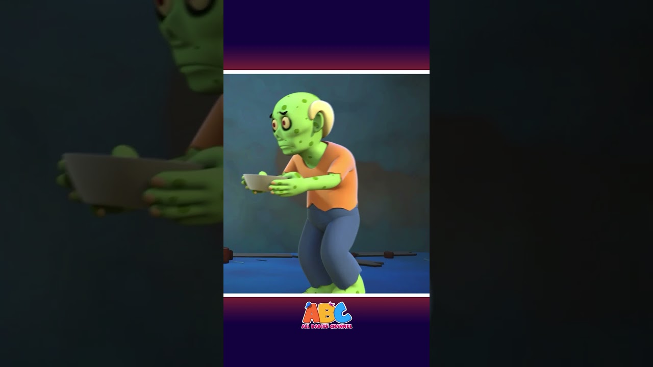 Spooky Grandpa Zombie Wants Hot Soup For Halloween 😋 