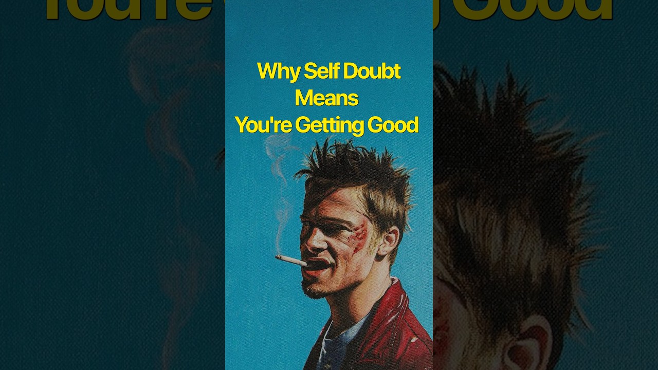Why Self Doubt Means You're Getting Good. #psychology